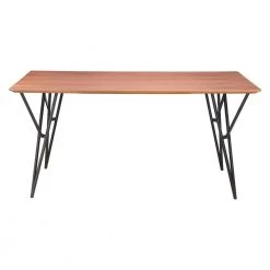 Audrey Walnut and Black Dining Table by ZUO 11 Audrey Walnut and Black Dining Table by ZUO -Default Template 6 walnut black zuo kitchen dining tables 100954 4f 1000