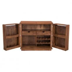 Linea 8-Bottle Walnut Cabinet by ZUO -Default Template 6 walnut zuo bar cabinets 100670 76 1000