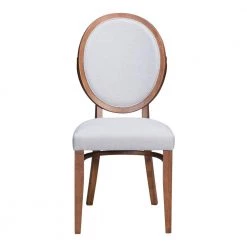 Regents Walnut, Light Gray Polyester Dining Side Chair Set of 2 by ZUO -Default Template 6 walnut zuo dining chairs 100982 1f 1000