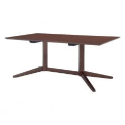 Carthage 70.9 in. Rectangle Walnut Top with MDF Frame (Seats 6) by ZUO 14 Carthage 70.9 in. Rectangle Walnut Top with MDF Frame (Seats 6) by ZUO -Default Template 6 walnut zuo kitchen dining tables 101864 fa 1000