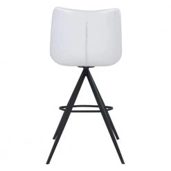 Aki 22 in. White Counter Chair (Set of 2) by ZUO 13 Aki 22 in. White Counter Chair (Set of 2) by ZUO -Default Template 6 white black zuo bar stools 101393 44 1000