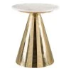 Pure White and Gold Side Table by ZUO 1 Pure White and Gold Side Table by ZUO -Default Template 6 white gold zuo end side tables 101509 64 1000