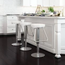Soda Barstool White by ZUO -BOSS Offic Shop white zuo bar stools 300251 31 1000
