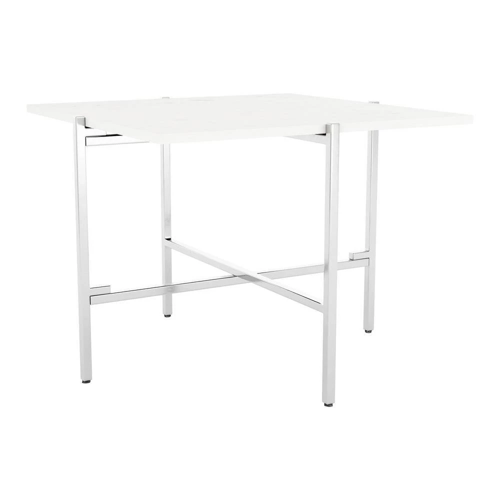 Titan White Side Table by ZUO 4 Titan White Side Table by ZUO - Image 2