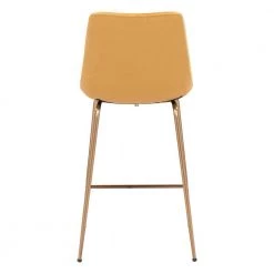 Tony Counter Chair Yellow & Gold by ZUO 18 Tony Counter Chair Yellow & Gold by ZUO -Default Template 6 yellow zuo bar stools 101763 44 1000